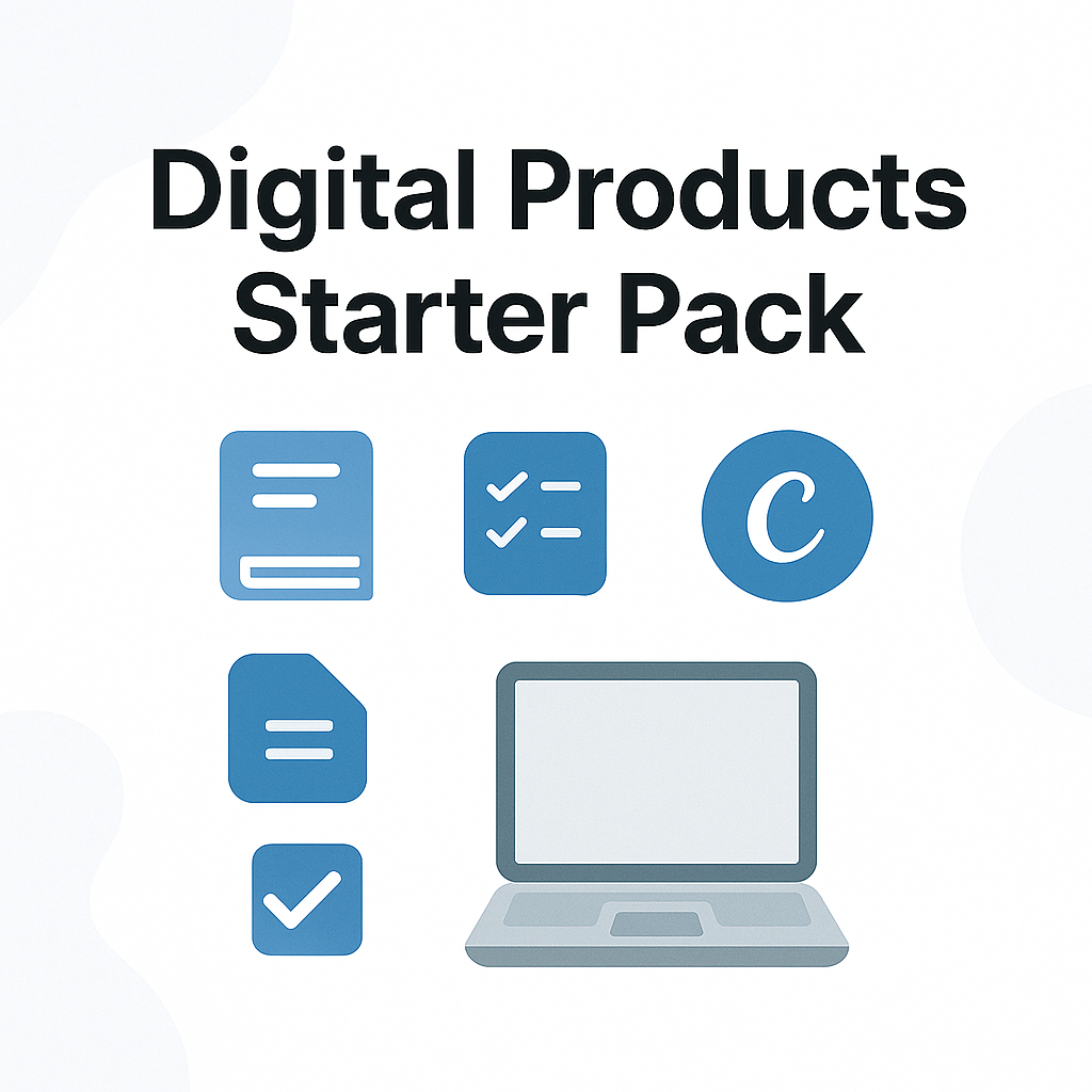 Digital Products Starter Pack